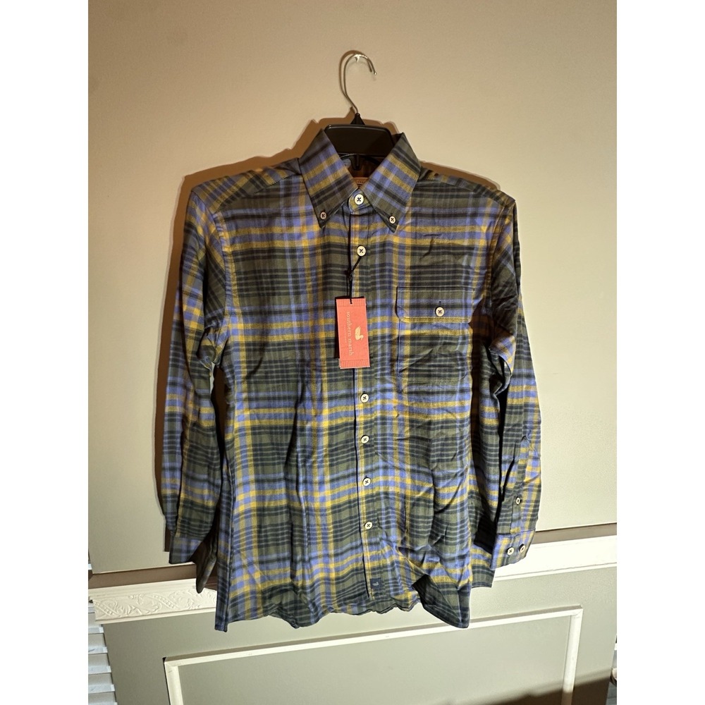 Southern Marsh‎ Size Small New Haven Plaid Flannel NWT